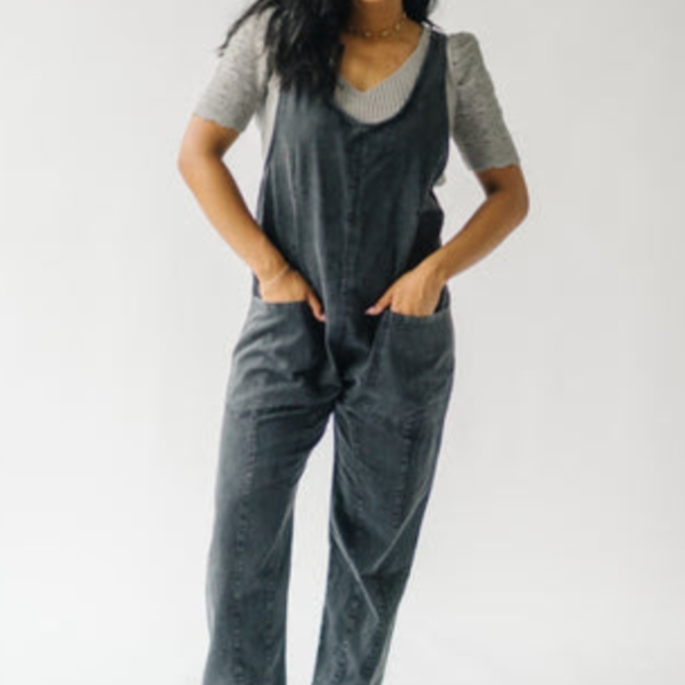 Polagram/Piper & Scoot "Galant Scoop Neck" Overalls- Size M